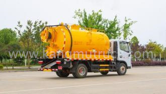 Dongfeng Dolika 6Cbm Combi stahovac&iacute; a tryskac&iacute; vůz 
