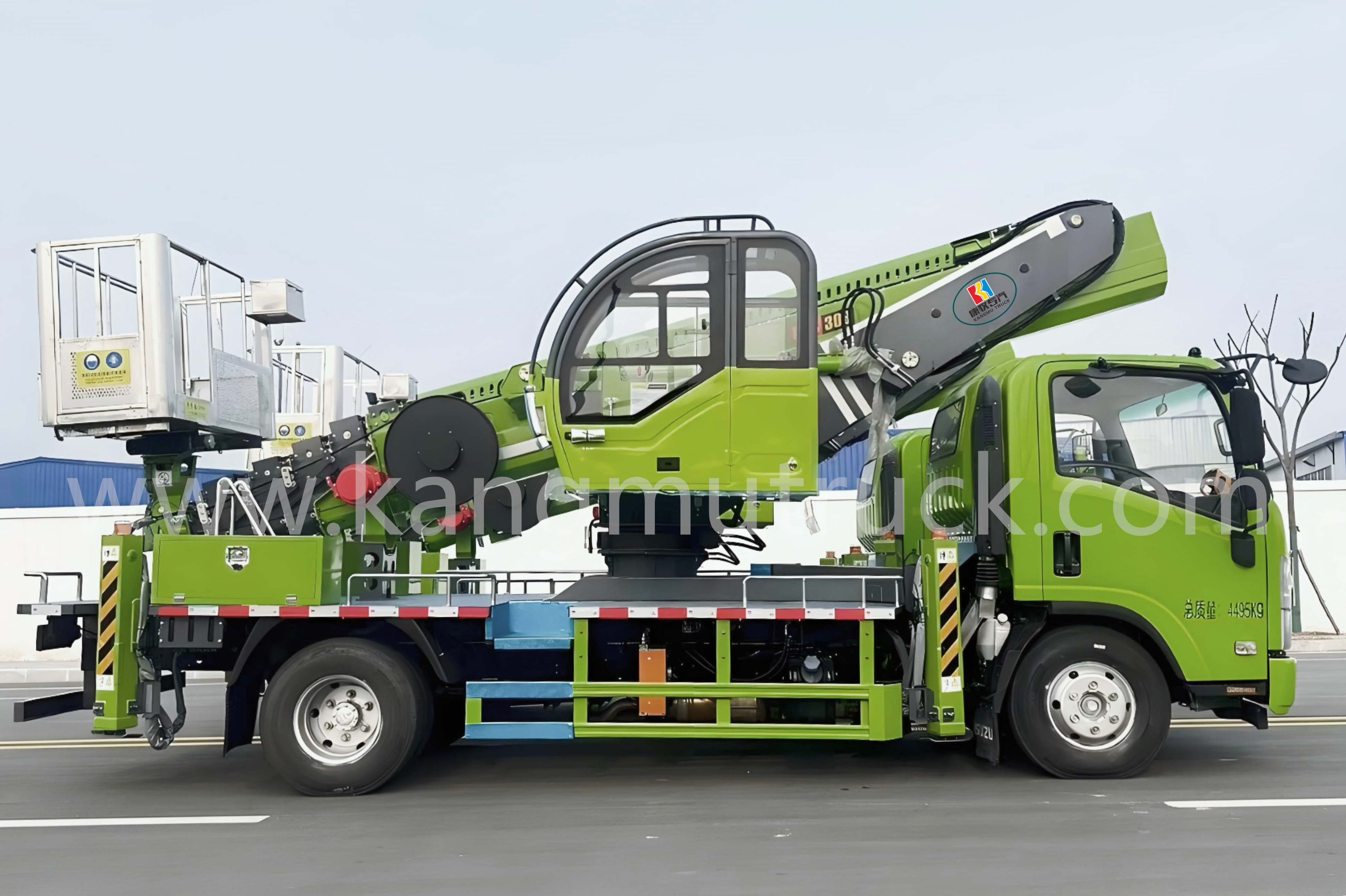 Isuz 30-Meter Aeria Leva Truck