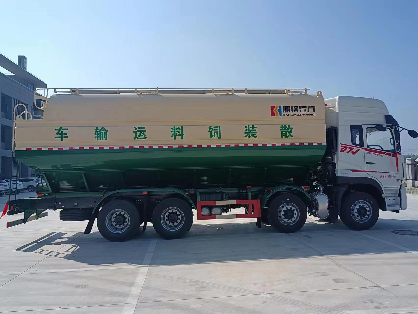 Dongfeng 4-akslet bulkf&ocirc;rtruck