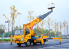 Isuz 33-meter nege-afdeling boom-lughyswa