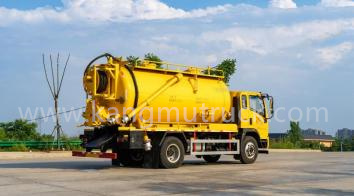 Sinotruk Homan 13Cbm kombi sz&iacute;v&oacute;- &eacute;s f&uacute;v&oacute;k&aacute;s teheraut&oacute;