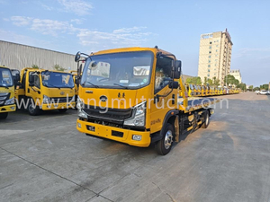 Sinotruck Homan 10 Ton Wrecker Recovery Truck Flatbed Slide Bed Tow Truck