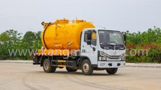 Dongfeng Dolika 6Cbm Combi stahovac&iacute; a tryskac&iacute; vůz 