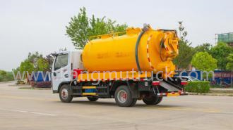 Dongfeng Dolika 6Cbm Combi Sunction Agus Scairdtrucail 