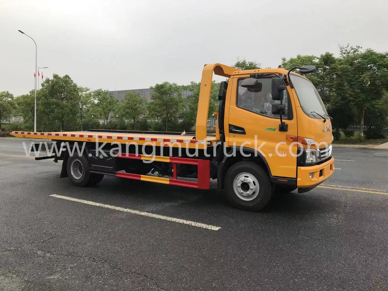 JAC V7 Heavy-duty Board 6,3 meter Wrecker tr&aelig;kvogn