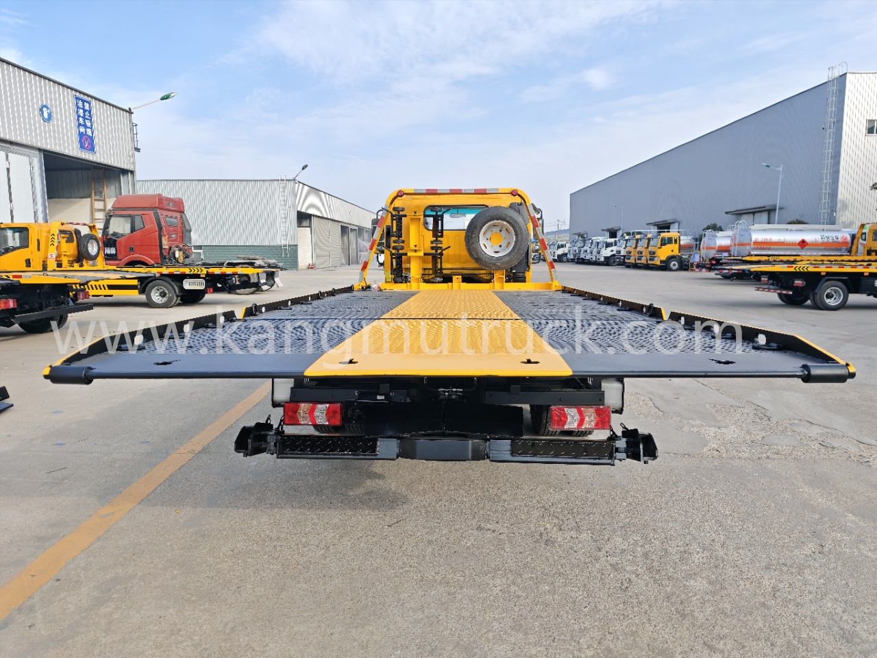 JAC A8 Ultra Luxury Wide Wrecker Recovery Truck