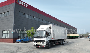 Isuzu լիովին ավտոմատացված ջերմաստիճանով կառավարվող թռչնաբուծական տրանսպորտային բեռնատար