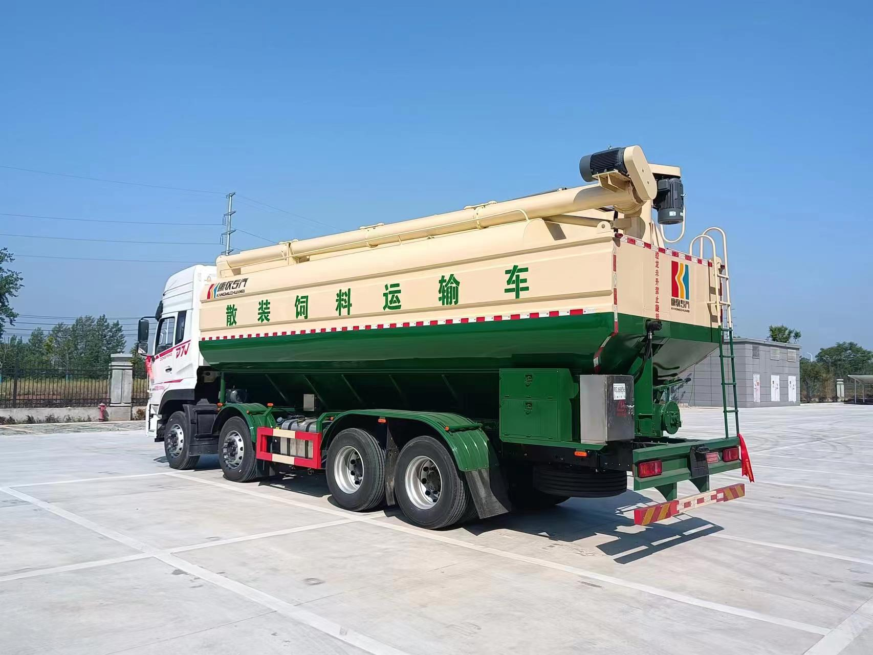 Dongfeng 4-akslet bulkf&ocirc;rtruck