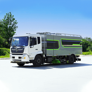 9cbm 물 탱크가 있는 Dongfeng 4X2 고압 거리 도로 스위퍼 및 청소 트럭