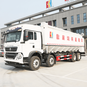 Sinotruck HOWO 8X4 34cbm grootmaat voergraanvragmotor vir voergraanlewering