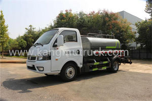 Dongfeng Tuyi 2.6M sprinklerlastbil Vand Bowser lastbil