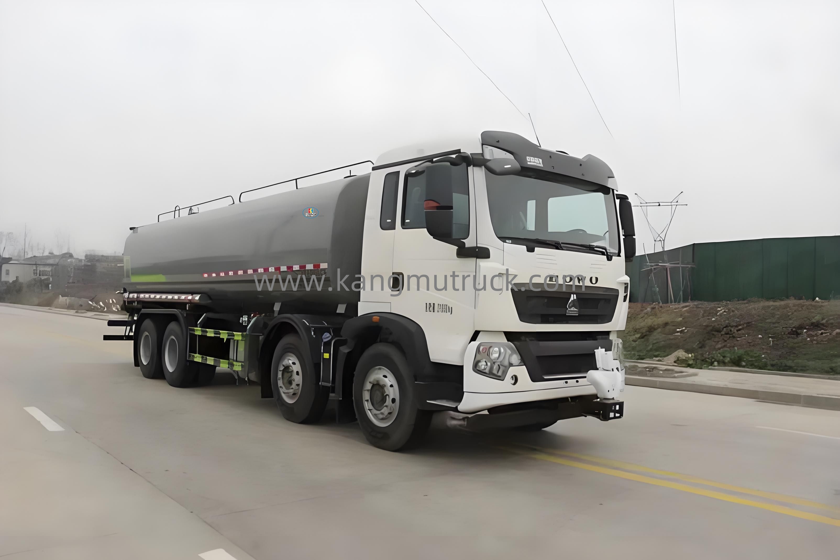 Camion de suppression de poussi&egrave;re Sinotruk Howo TX MAN350 HP 28 CBM