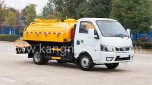 Dongfeng Tuyi 3Cbm Combi Sunction እና ጄቲንግ መኪና