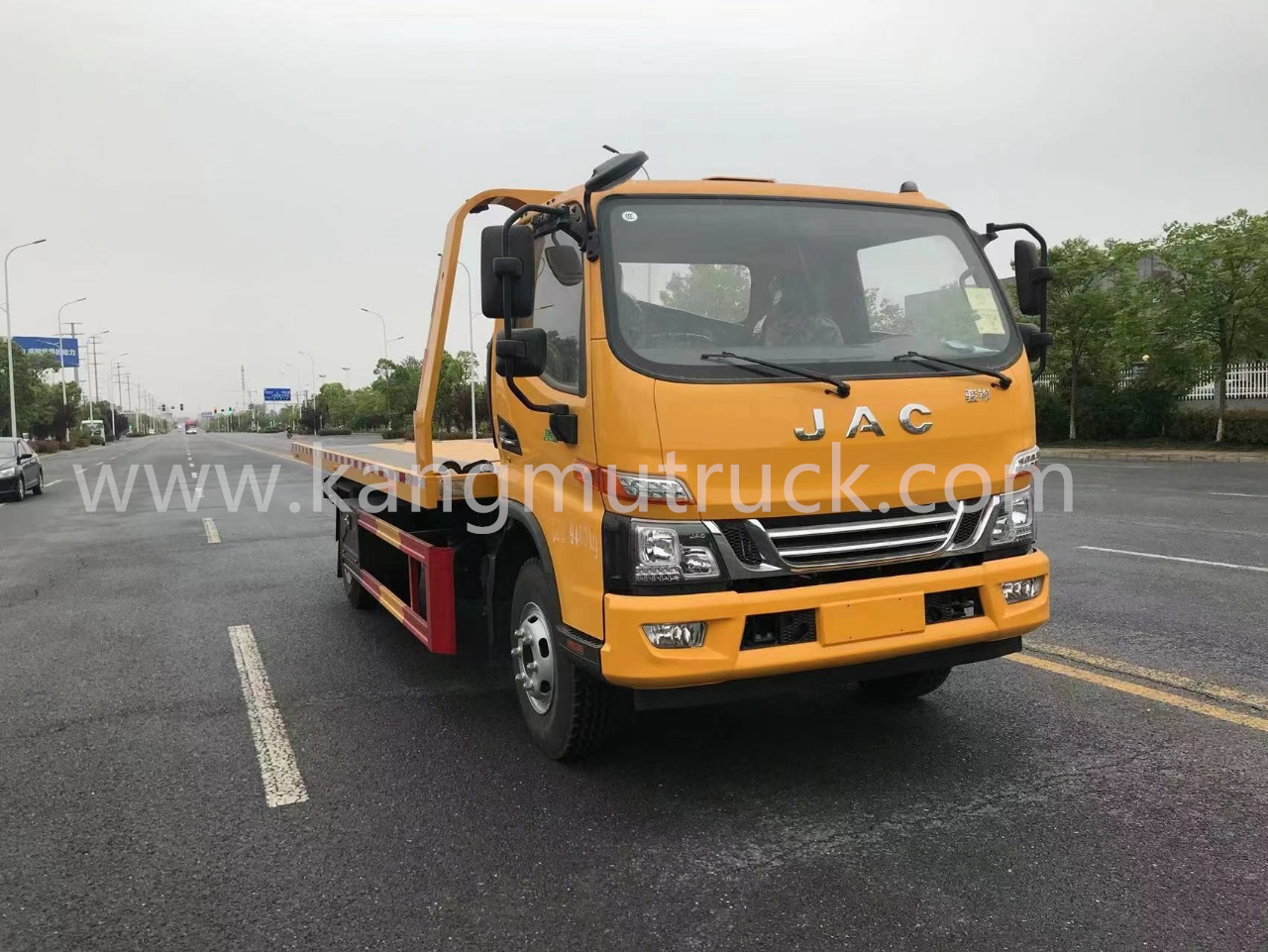 JAC V7 Heavy-duty Board 6,3 meter Wrecker tr&aelig;kvogn