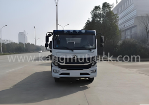 ডংফেং হুয়াশেন T3 9Cbm 165HP সেসপিট খালি এবং সাকশন ট্রাক
