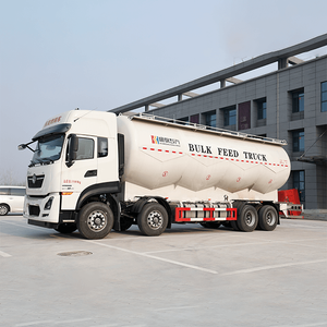 Dongfeng-handelsmerk 31 ton 33 000 liter 8X4 grootmaatvoervragmotor vir aflewering van dierevoer