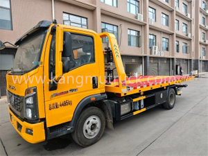 HOWO Camion de remorcare de 10 tone pentru utilaje grele