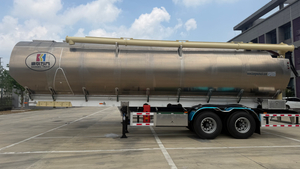 Semiremorcă de alimentare &icirc;n vrac din aluminiu de 49 M³